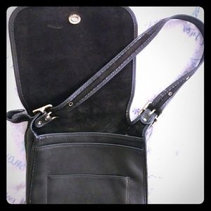 VINTAGE COACH leather crossbody bag
